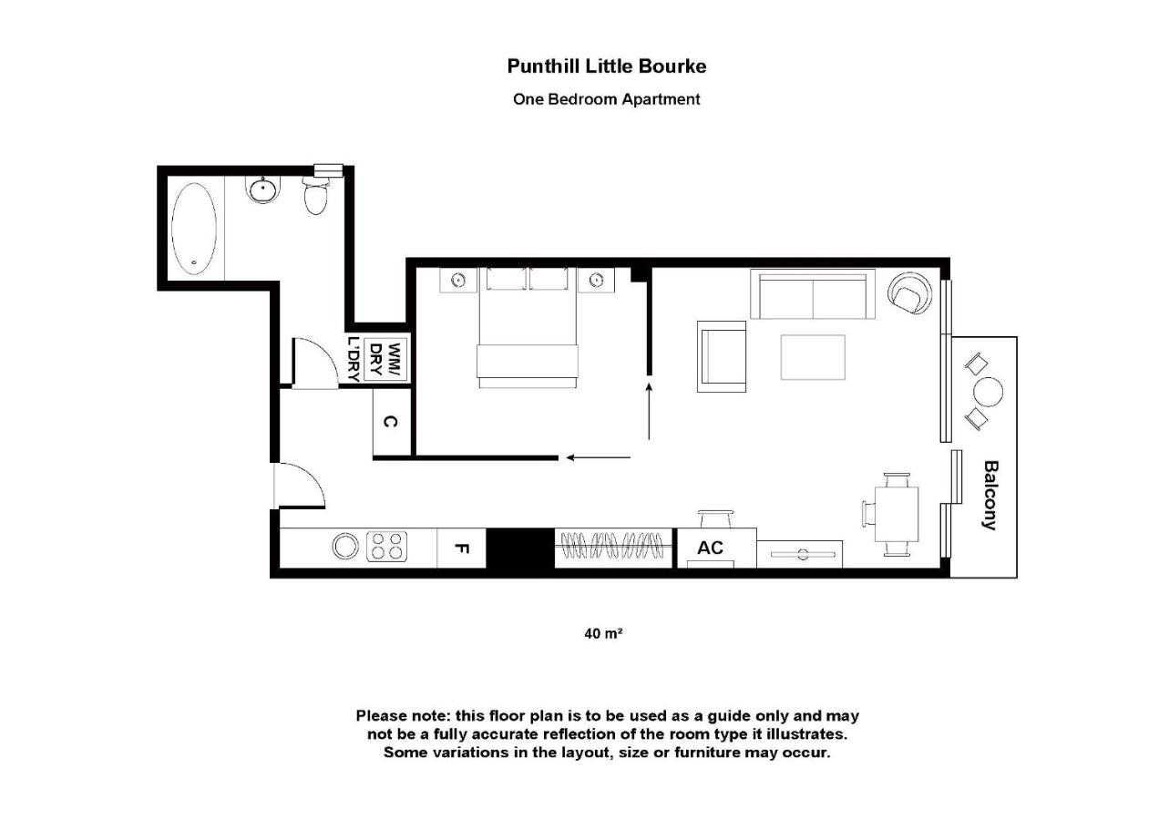 Apartamento de 1 Quarto