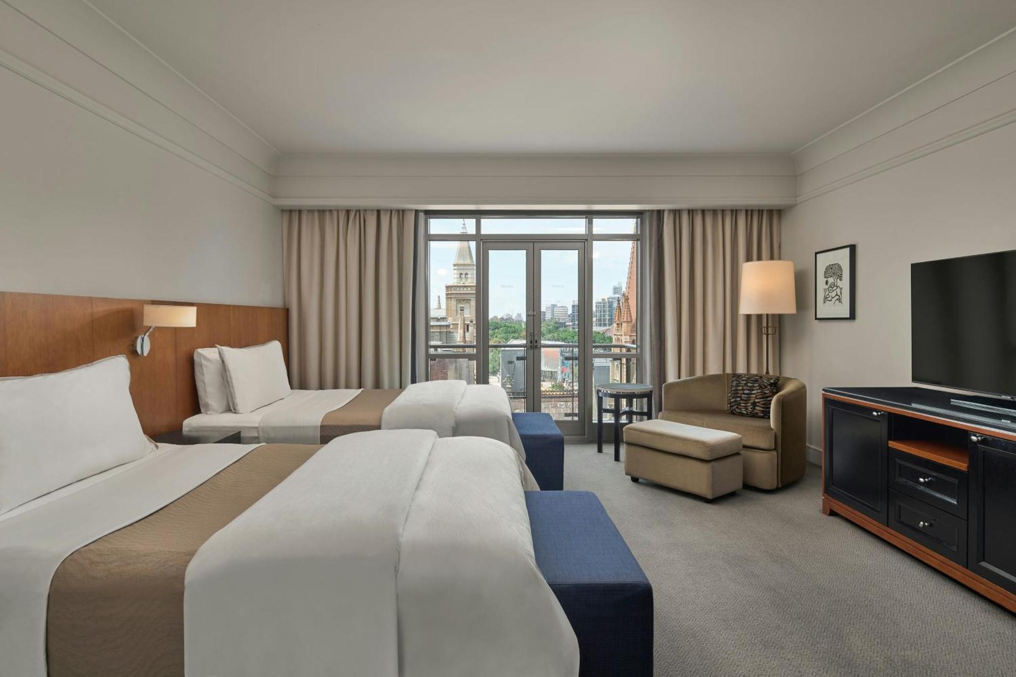 Deluxe Twin Room Two Double Beds External View