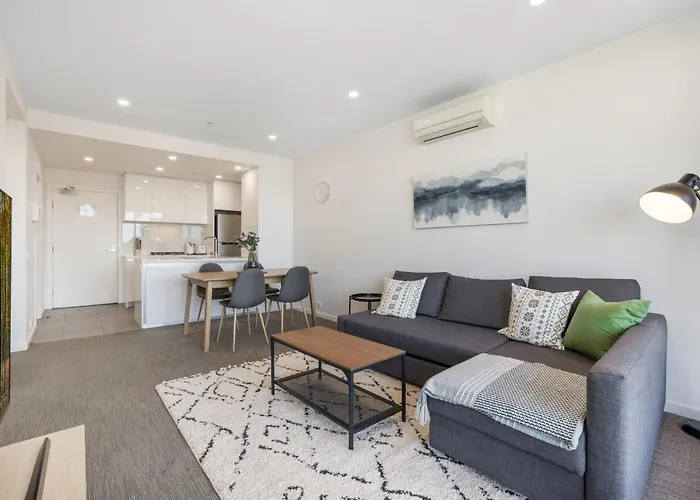 Appartamento 2-Bed Unit With Parking, Balcony And Pool Near Cbd Melbourne