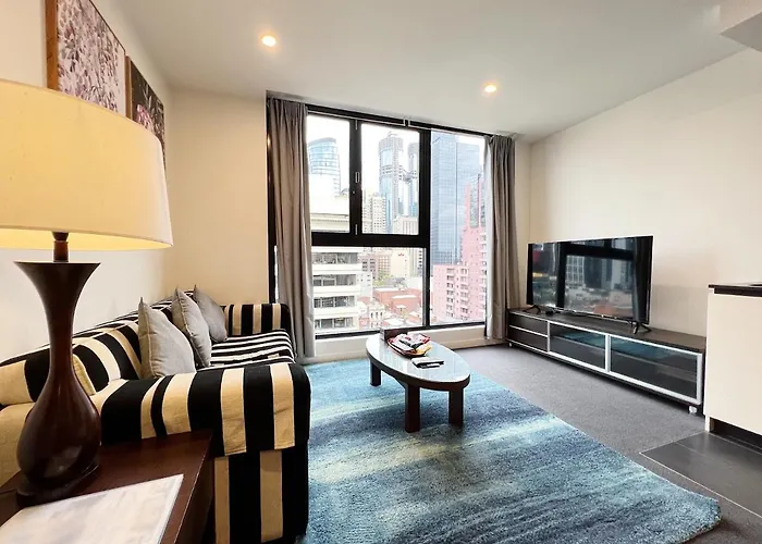Dreamstayz Bourke St Cbd With Apple Tv Netflix & Free Wifi Melburne admite animales