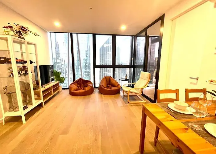 Cbd Central High Level City View Lego Room Melburne admite animales