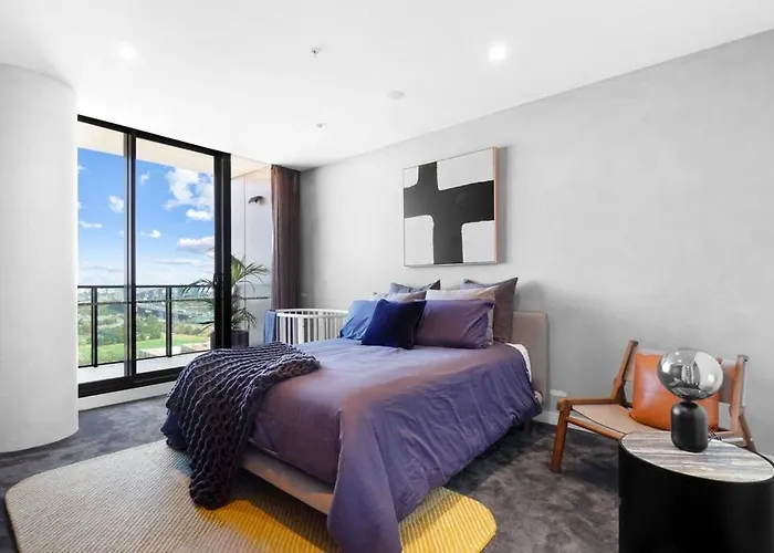 Panoramic Penthouse Apartamento Melburne admite animales