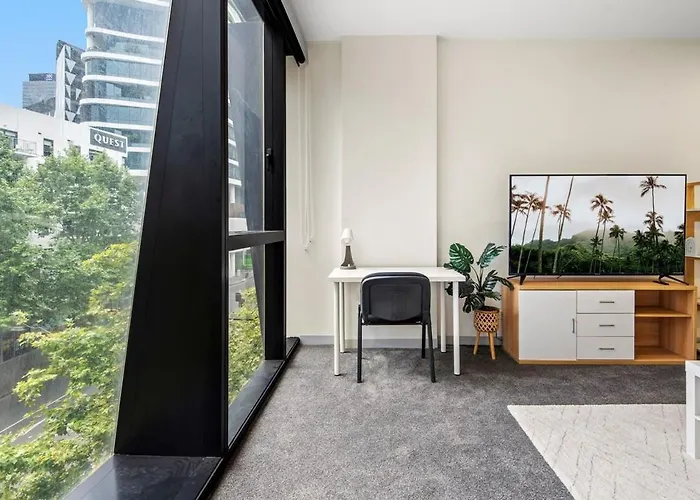 Chic 1-Bed Apartment By Marvel Stadium Ville de Ville de Melbourne acceptant les animaux