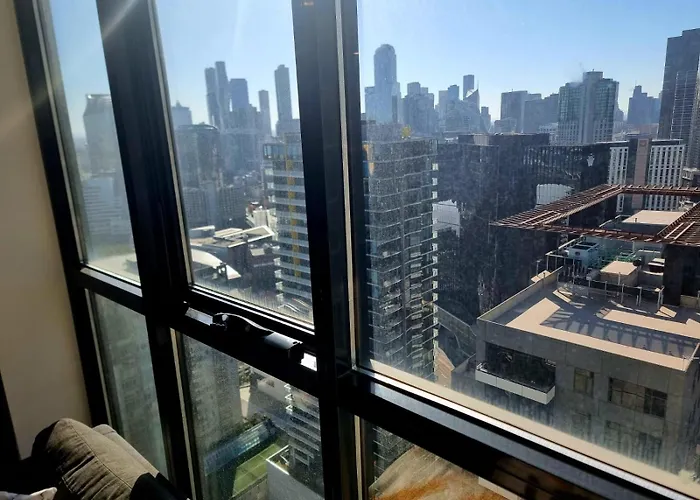 Appartement High Rise Unit In Front Of Crown With Free Parking à Ville de Ville de Melbourne acceptant les animaux
