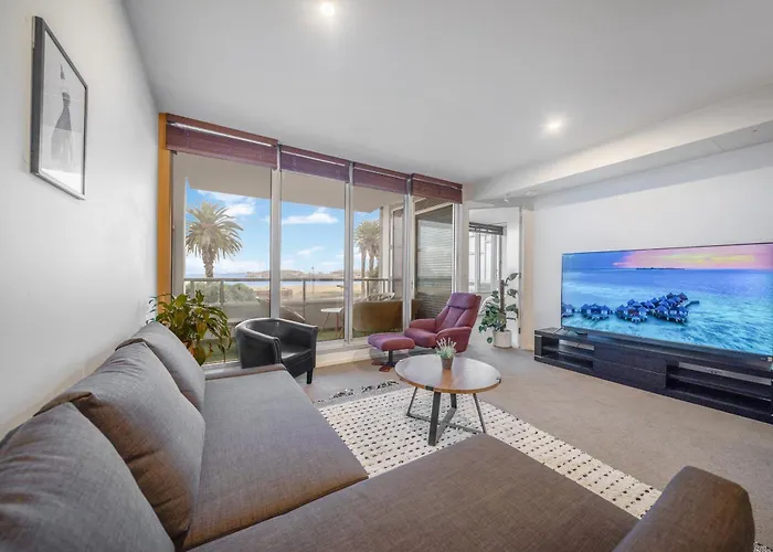 Apartamento Oceanview 3Br Oasis Close To Cbd-Free Parking Melburne admite animales