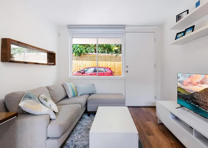 Snug St Kilda Apartment With Private Courtyard Ville de Ville de Melbourne acceptant les animaux